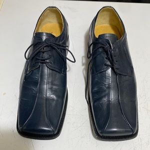 Liberty Man’s Exclusive leather upper black men dress shoes size 9